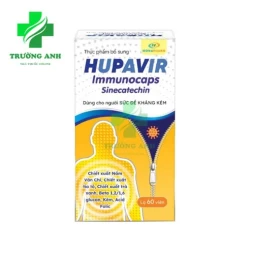 Hupavir Immunocaps - Giúp đào thải HPV, sùi mào gà