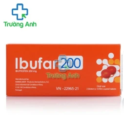 Ibufar 200 - Thuốc giảm đau hạ sốt, kháng viêm hiệu quả