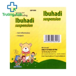 Ibuhadi suspension 100mg - Thuốc giảm đau và viêm từ nhẹ đến vừa