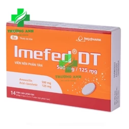 Imefed DT 500mg/125mg -Thuốc điều trị các trường hợp nhiễm khuẩn