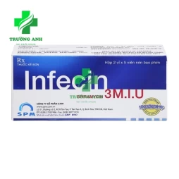 Infecin 3MIU - Thuốc điều trị nhiễm khuẩn hiệu quả của SPM