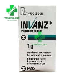 Invanz - Thuốc điều trị nhiễm khuẩn hiệu quả của Pháp