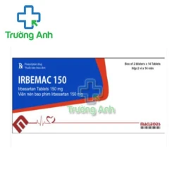 Irbemac 150 Macleods - Thuốc điều trị tăng huyết áp hiệu quả