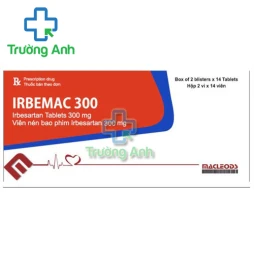 Irbemac 300 Macleods - Thuốc điều trị tăng huyết áp hiệu quả