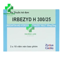 Irbezyd H 300/25 - Thuốc điều trị tăng huyết áp nguyên phát của India
