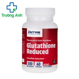 Jarrow Glutathione Reduced 500mg - Giúp da trắng hồng, mịn màng