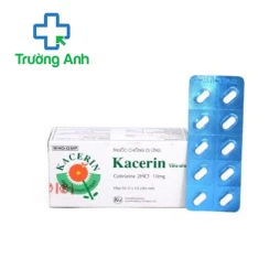 Kacerin - Thuốc điều trị dị ứng hiệu quả của Khapharco