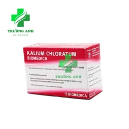Kalium Chloratum Biomedica - Thuốc cung cấp kali cho cơ thể của CH Séc