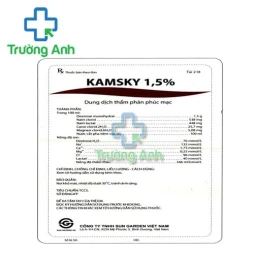 Kamsky 1,5% - Dung dịch thẩm phân phúc mạc