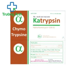 Katrypsin 4200IU - Thuốc điều trị kháng viêm hiệu quả