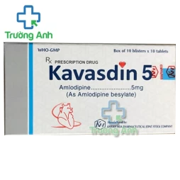 Kavasdin 5 - Thuốc điều trị tăng huyết áp hiệu quả