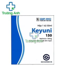 Keyuni 150 Sun Garden - Thuốc điều trị nhiễm khuẩn đường tiêm truyền