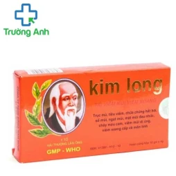 Kim long - Hỗ trợ điều trị viêm mũi dị ứng, viêm xoang hiệu quả