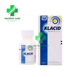 Klacid 125mg/5ml - Thuốc điều trị nhiễm trùng ở vi khuẩn nhạy cảm