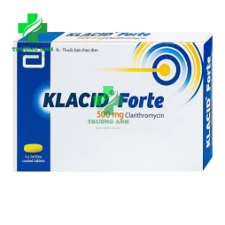 Klacid Forte - Thuốc điều trị nhiễm trùng do vi khuẩn hiệu quả của Ý