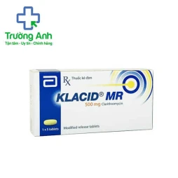 Klacid 250mg - Thuốc điều trị nhiễm trùng do vi khuẩn của Ý