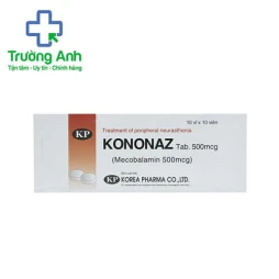 Kononaz Tab - Thuốc bổ sung vitamin B12 của Hàn Quốc