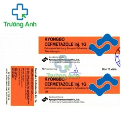 Kyongbo Cefmetazole Inj. 1g - Thuốc điều trị nhiễm khuẩn Hàn Quốc