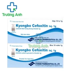 Kyongbo Cefoxitin Inj. 1g Kyongbo Pharma - Thuốc điều trị nhiễm khuẩn
