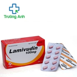 Lamivudin 100mg Vidipha - Có tác dụng điều trị viêm gan B hiệu quả