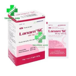 Lanam SC 200mg/ 28,5mg - Thuốc điều trị nhiễm khuẩn hiệu quả