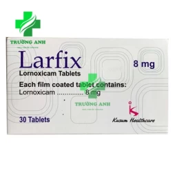 Larfix 8mg - Thuốc giảm đau, chống viêm xương khớp hiệu quả của Ấn Độ