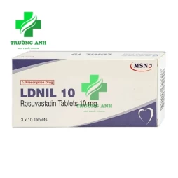 Ldnil 10mg - Thuốc điều trị tăng cholesterol và rối loạn lipid máu hiệu quả