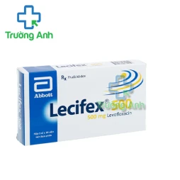 Lecifex 500 Glomed - Thuốc điều trị nhiễm khuẩn đường niệu