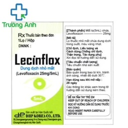 Lecinflox Oph - Thuốc điều trị nhiễm khuẩn mắt hiệu quả
