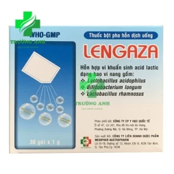 Lengaza - Giúp bổ sung lợi khuẩn cho hệ tiêu hóa hiệu quả