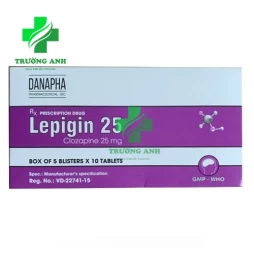 Lepigin 25 - Điều trị tâm thần phân liệt mãn tính nặng của Danapha