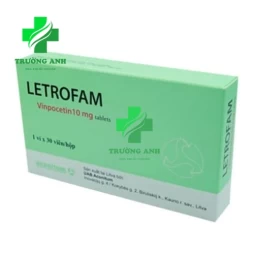 Letrofam - Điều trị rối loạn tuần hoàn máu não hiệu quả