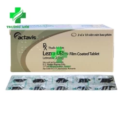 Lezra 2,5mg - Thuốc điều trị bệnh ung thư vú hiệu quả