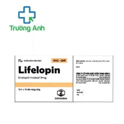 Lifelopin 5mg Dopharma - Giúp điều trị tăng huyết áp, suy tim
