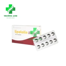 Lipotatin 20mg - Thuốc điều trị tăng cholesterol huyết hiệu quả