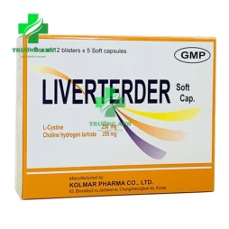 Liverterder Soft capsule - Thuốc điều trị nổi ban trên da, nổi mày đay