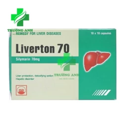 Liverton 70 Pymepharco - Thuốc điều trị viêm gan nhiễm trùng