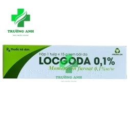 Locgoda 0,1% 15g Medisun - Điều trị tổ đỉa, viêm da dị ứng