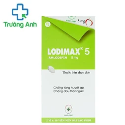 Lodimax 5mg OPV- Dùng để điều trị tăng huyết áp hiệu quả