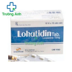 Lohatidin 10mg Hadiphar (viên nén) - Điều trị viêm mũi dị ứng