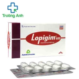 Lopigim 600 - Thuốc giúp hạ lipid máu hiệu quả của Agimexpharm