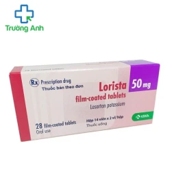 Lorista 50 - Thuốc điều trị tăng huyết áp hiệu quả của Slovenia