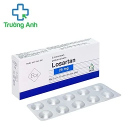 Losartan 25mg TV.Pharm - Thuốc điều trị tăng huyết áp của TV.Pharm