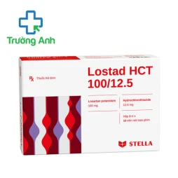 Lostad HCT 100/12.5 Stella - Điều trị tăng huyết áp hiệu quả