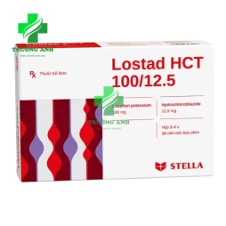 Lostad HCT 100/12.5 Stella - Điều trị tăng huyết áp hiệu quả