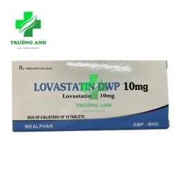 Lovastatin DWP 10mg Wealphar - Điều trị tăng cholesterol máu