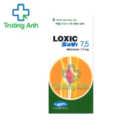 LoxicSavi 7,5 Savipharm - Điều trị chứng viêm đau mãn tính
