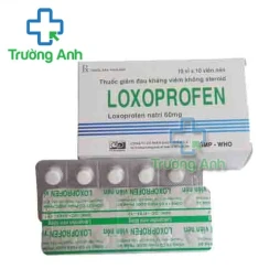 Loxoprofen 60mg F.T.Pharma - Thuốc giảm đau, kháng viêm