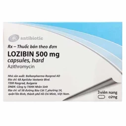 Lozibin 500mg - Thuốc điều trị nhiễm khuẩn hiệu quả của Bulgaria