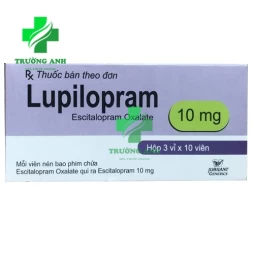 Lupilopram 20 - Thuốc điều trị bệnh trầm cảm hiệu quả